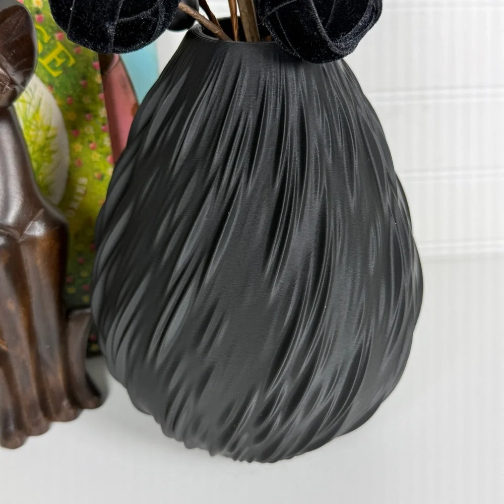 Modern Flower Vase, Rain Flower Vase, Multiple Colors